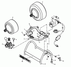RIDGID RIDGID 55002 A-380 Standard Drum for 3/8-Inch, 1/2-Inch Cable
