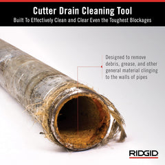 RIDGID RIDGID 52822 Model T-232 H-D 3 C Cutter Cable Coupling Drain Cleaning Tool