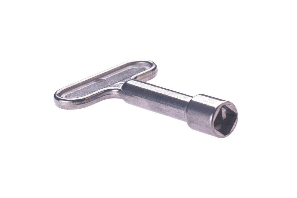 ZURN Zurn P1300-PART-13-KEY Hydrant Key Zinc 3-1/4 In L