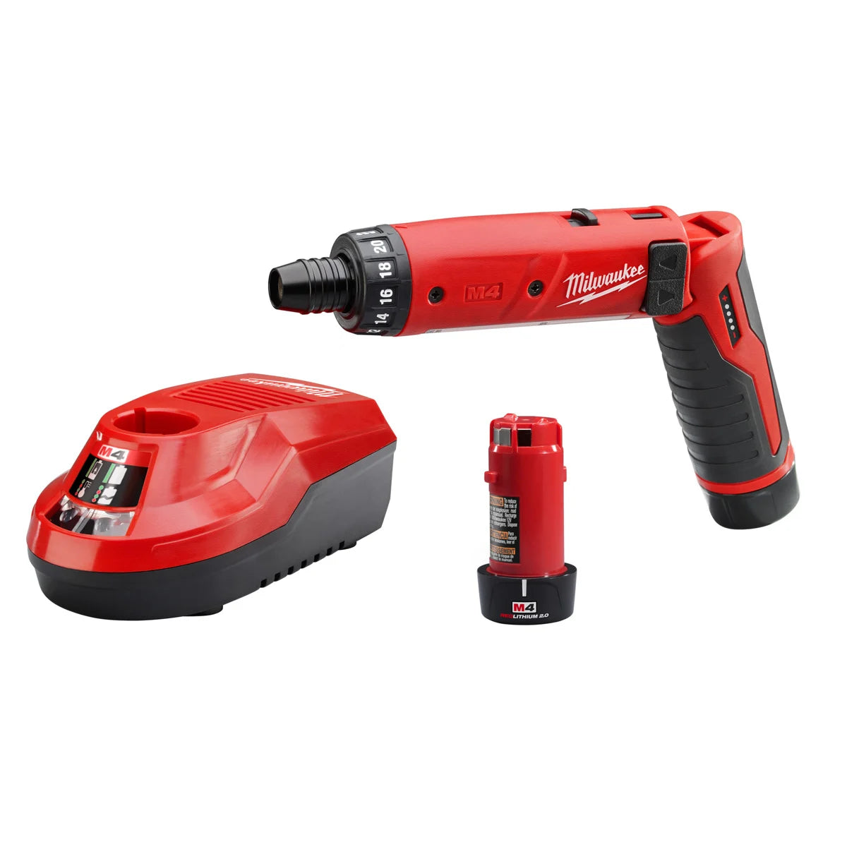 MILWAUKEE Milwaukee 2101-22 M4 1/4 Hex Screwdriver Kit