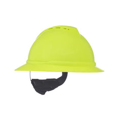 MSA SAFETY MSA 10167931 V-Gard 500 Full-Brim Hard Hat With Fas-Trac III Ratchet Suspension (Standard) 10167931