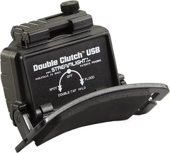 Streamlight 61603 Double Clutch USB Rechargeable Headlamp, 125 Lumens, Black
