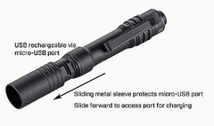 STREAMLIGHT Streamlight 66604 MicroStream 250-Lumen EDC Ultra-Compact Flashlight with USB Rechargeable Battery
