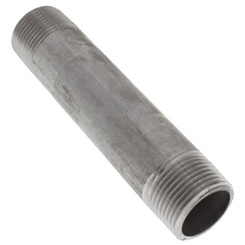 MERIT BRASS Merit Brass 4012-450 Stainless Steel 304/304L Pipe Fitting, Nipple, Schedule 40 Welded, 3/4 x 4-1/2 NPT Male