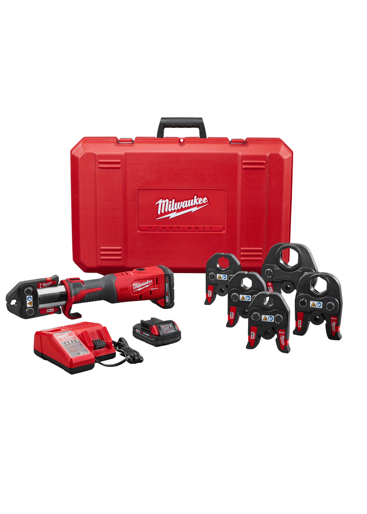 MILWAUKEE Milwaukee 2773-22 M18 Force Logic Press Tool Kit with 1/2 . 2 Jaws