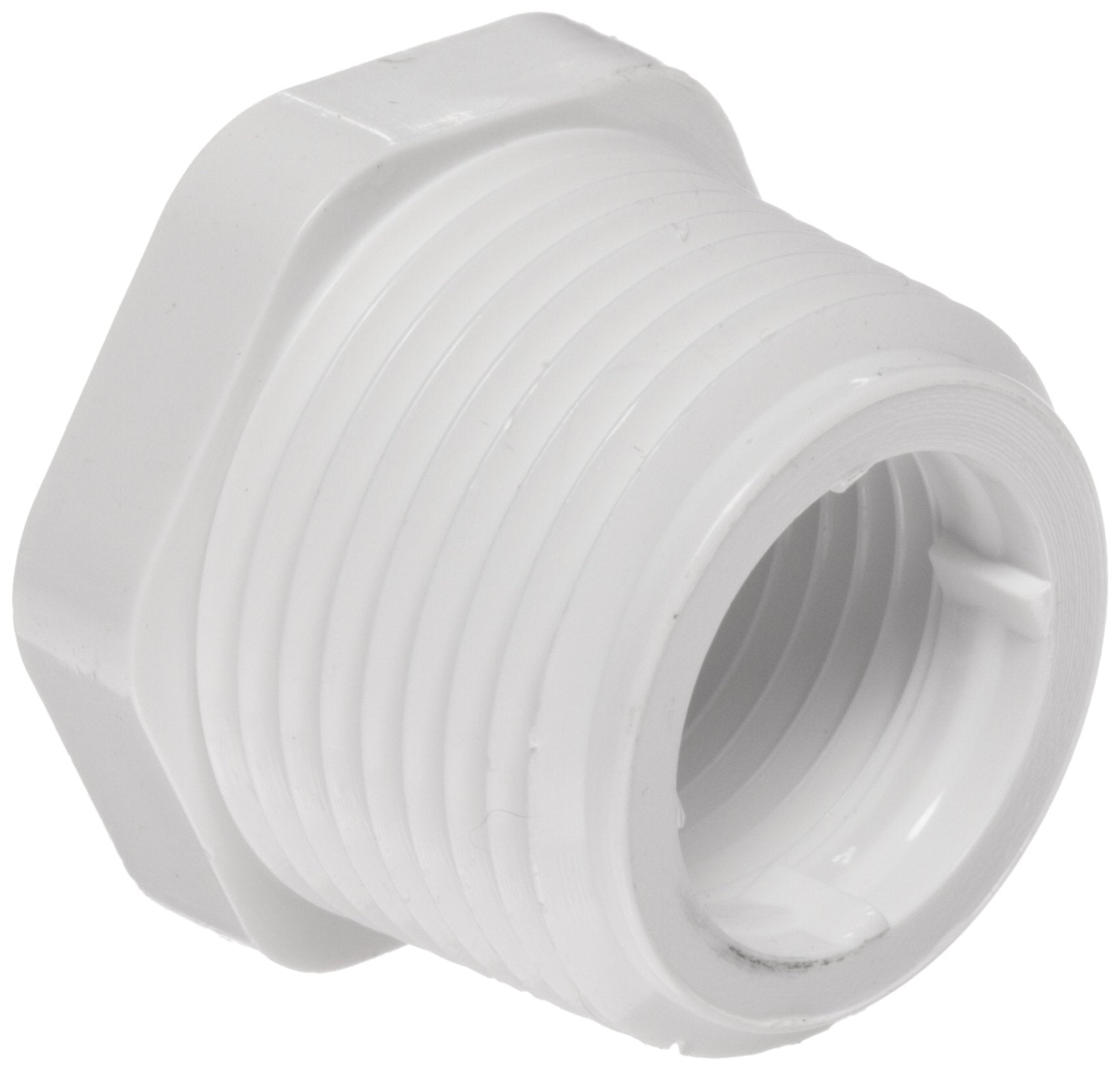 SPEARS Spears 439-099 PVC Pipe Fitting Bushing Schedule 40 3/4 NPT Male x 3/8 NPT Female