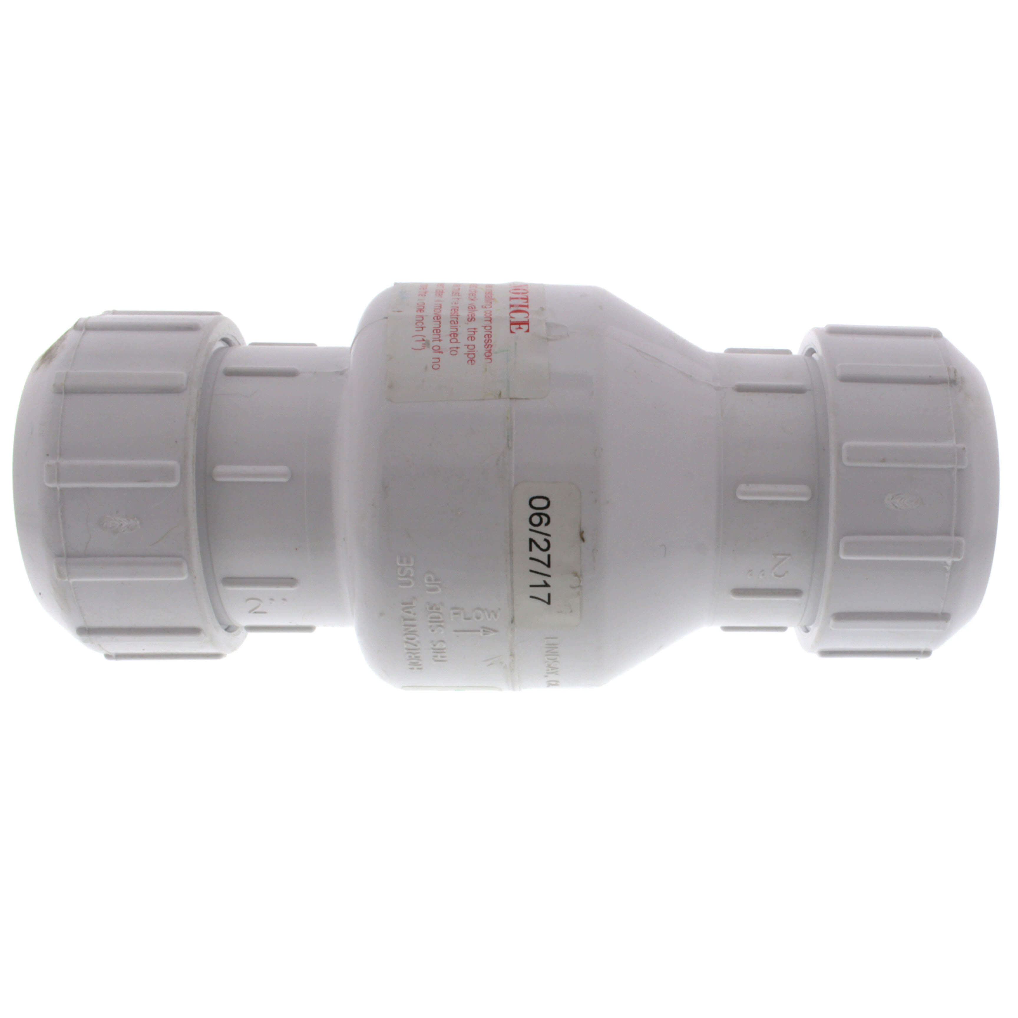 ZOELLER Zoeller 30-0020 2 PVC Compression Check Valve