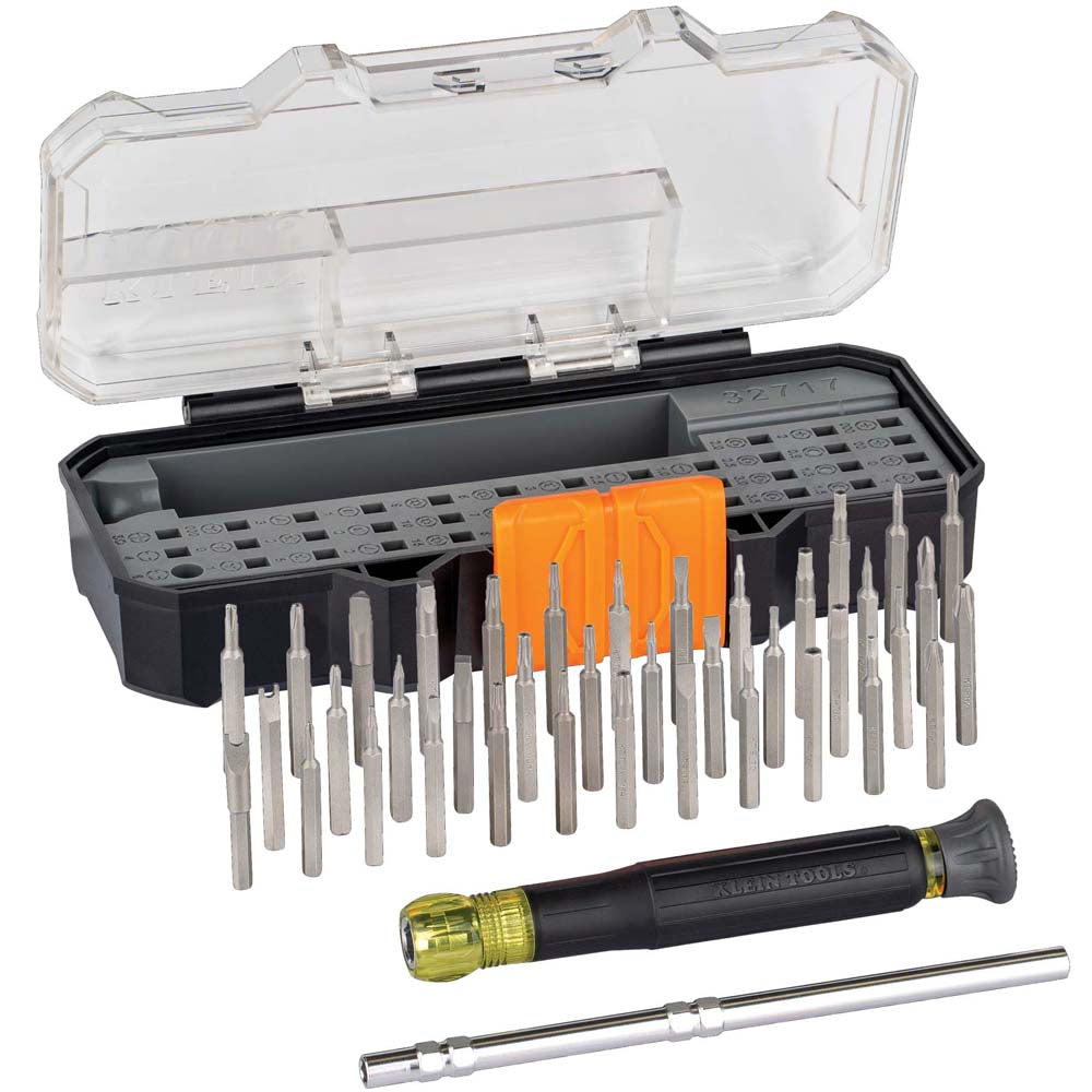 KLEIN TOOLS Klein Tools 32717 All-in-One Precision Screwdriver Set with Case