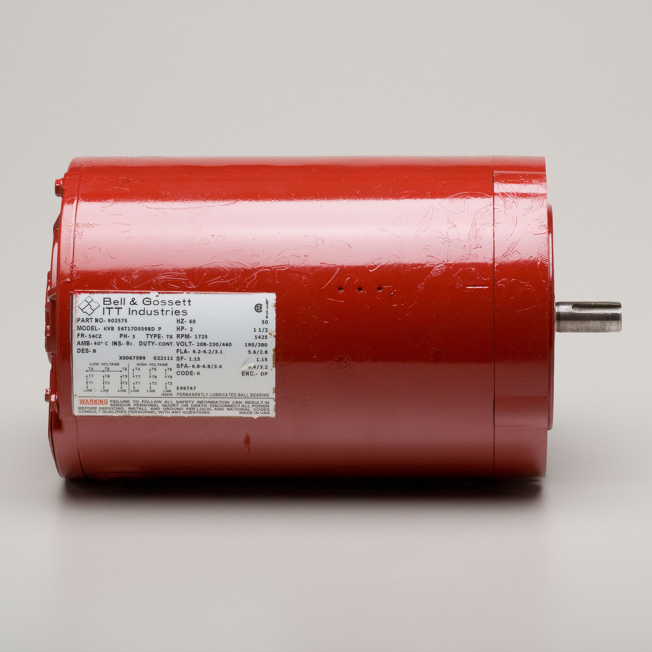 BELL & GOSSETT Bell & Gossett 169238 P-P 2HP 3 PH