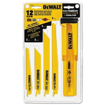 DEWALT DeWalt DW4892 Bi-Metal Reciprocating S 12-Piece Replacement MPN