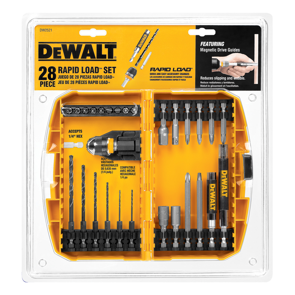 DEWALT DW2521 DRILL & DRIVER BITS