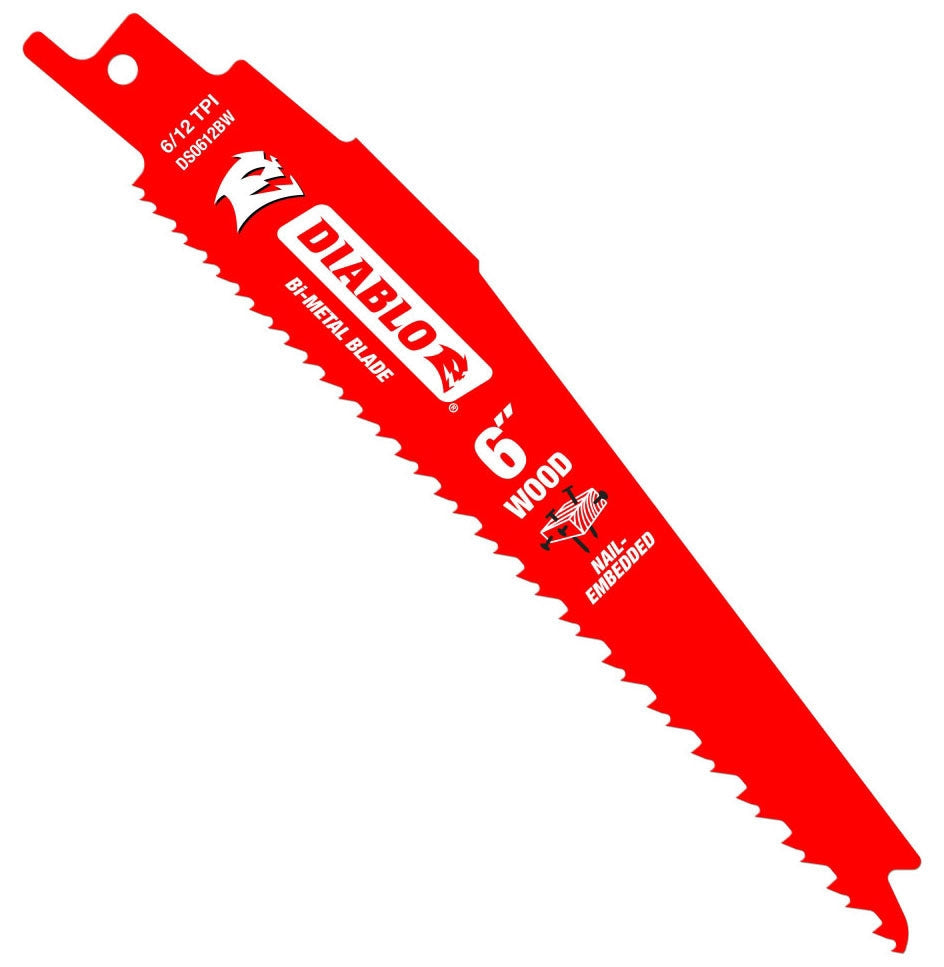 DIABLO DS0612BW5 RECIPROCATING SAW BLADES