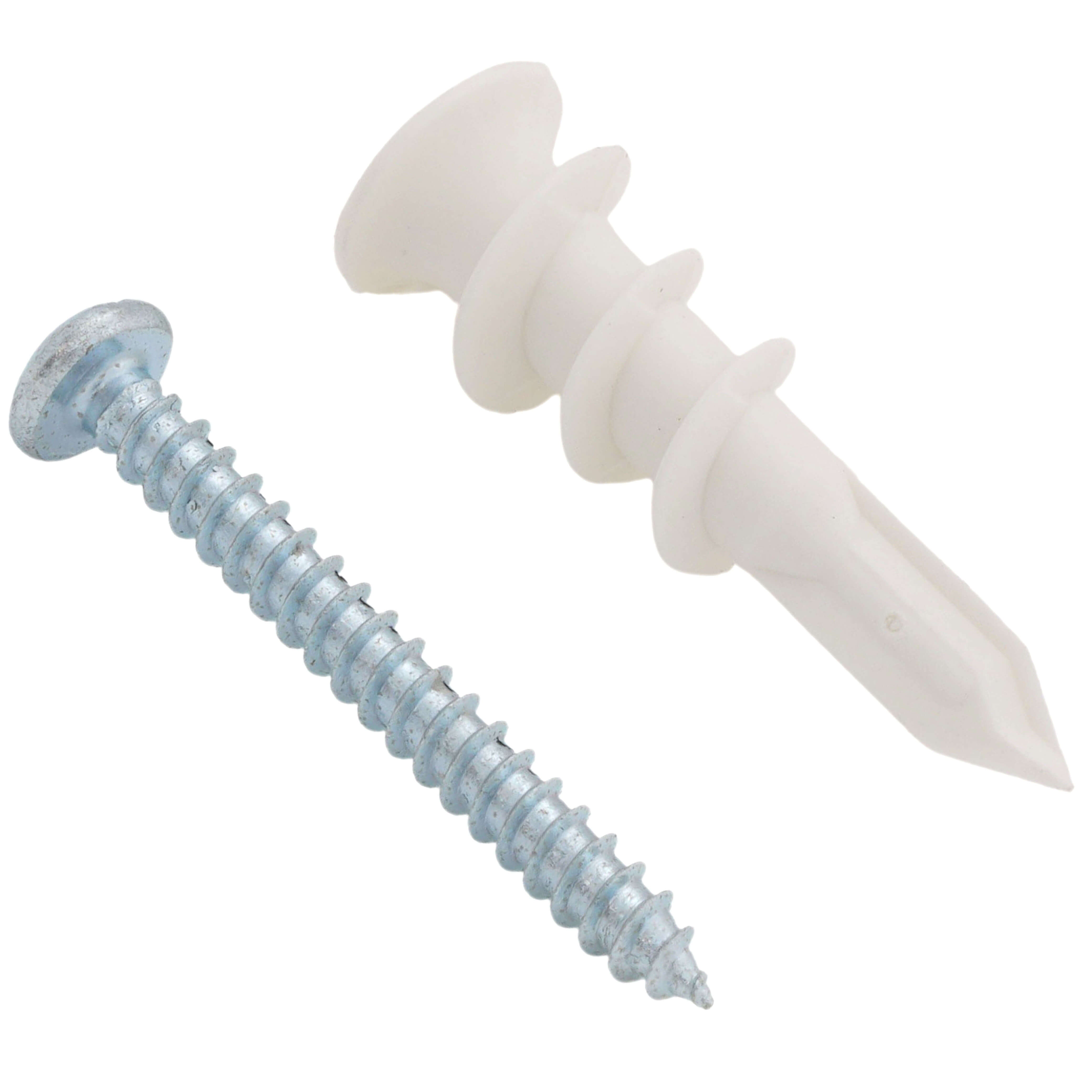 DIVERSITECH Devco 7317X #6 x 1-1/4 Self-Drilling Gypsum Wallboard Anchor Pack of 10