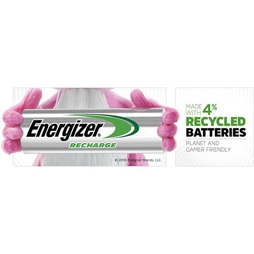 ENERGIZER Energizer NH15BP-4 Recharge Power Plus Rechargeable AA Batteries, 4-Pack