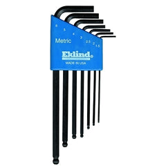 EKLIND TOOL Eklind Tool 13607 Ball-Hex-L Key Sets Power 7 per holder Replacement MPN