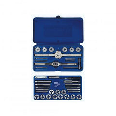 Irwin 23614 Tap + Die 39PC Set MS/RD Fractional