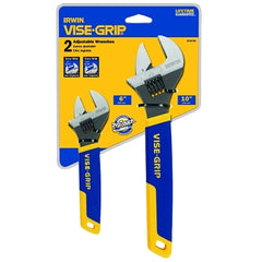 IRWIN 2078700 VISE-GRIP 2PC ADJUSTABLE WRENCH SET-6 + 10