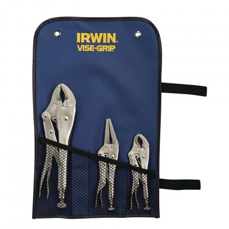 IRWIN Irwin 73 Plier LCKNG Original 3PC Kit Bag Set