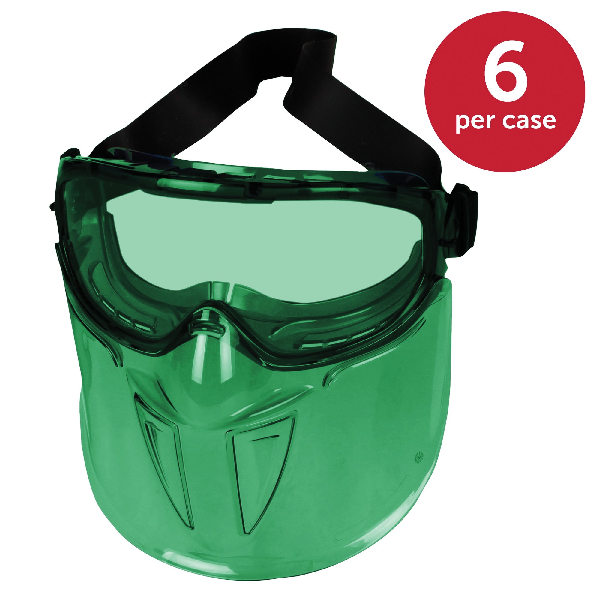KLEENGUARD KleenGuard 18631 V90 Shield with Monogoggle XTR OTG Goggles Universal IRUV Shade 3.0