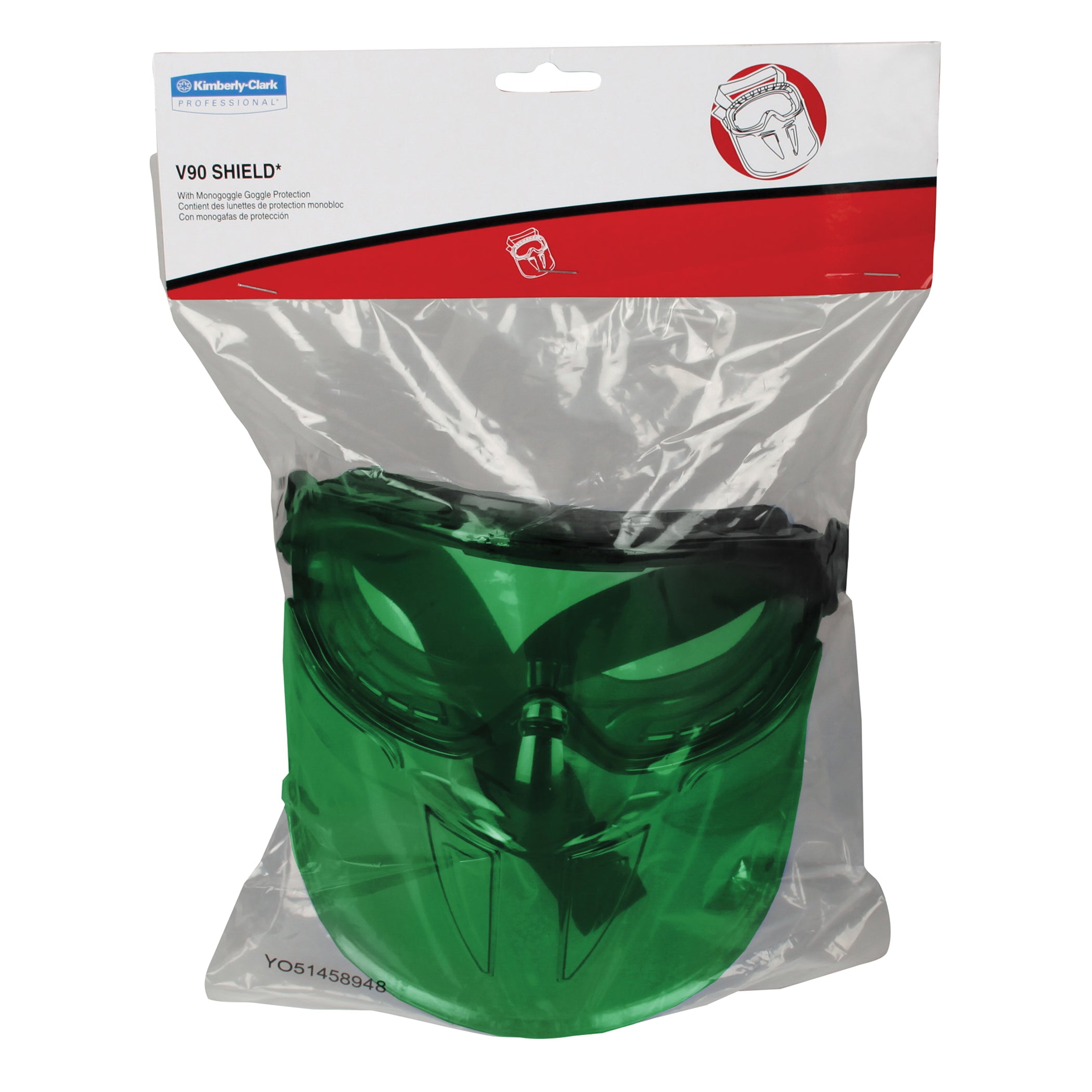 KLEENGUARD KleenGuard 18633 V90 Shield Indirect Vent Safety Goggles Universal IRUV Shade 5.0