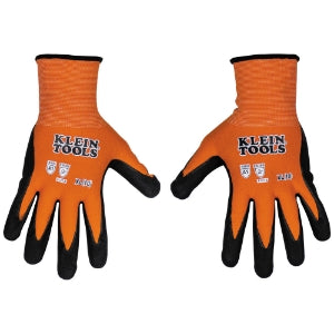 KLEIN TOOLS Klein Tools 60582 Knit Dipped Gloves Cut Level A1 Touchscreen X-Large 2-Pair