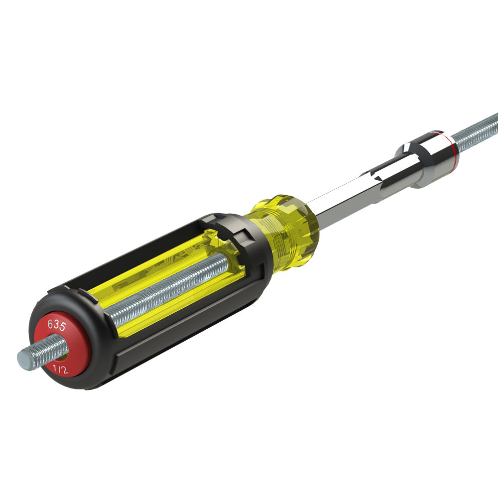 KLEIN TOOLS Klein 635-6 Magnetic Nut Driver Set, Heavy Duty, 6-Piece