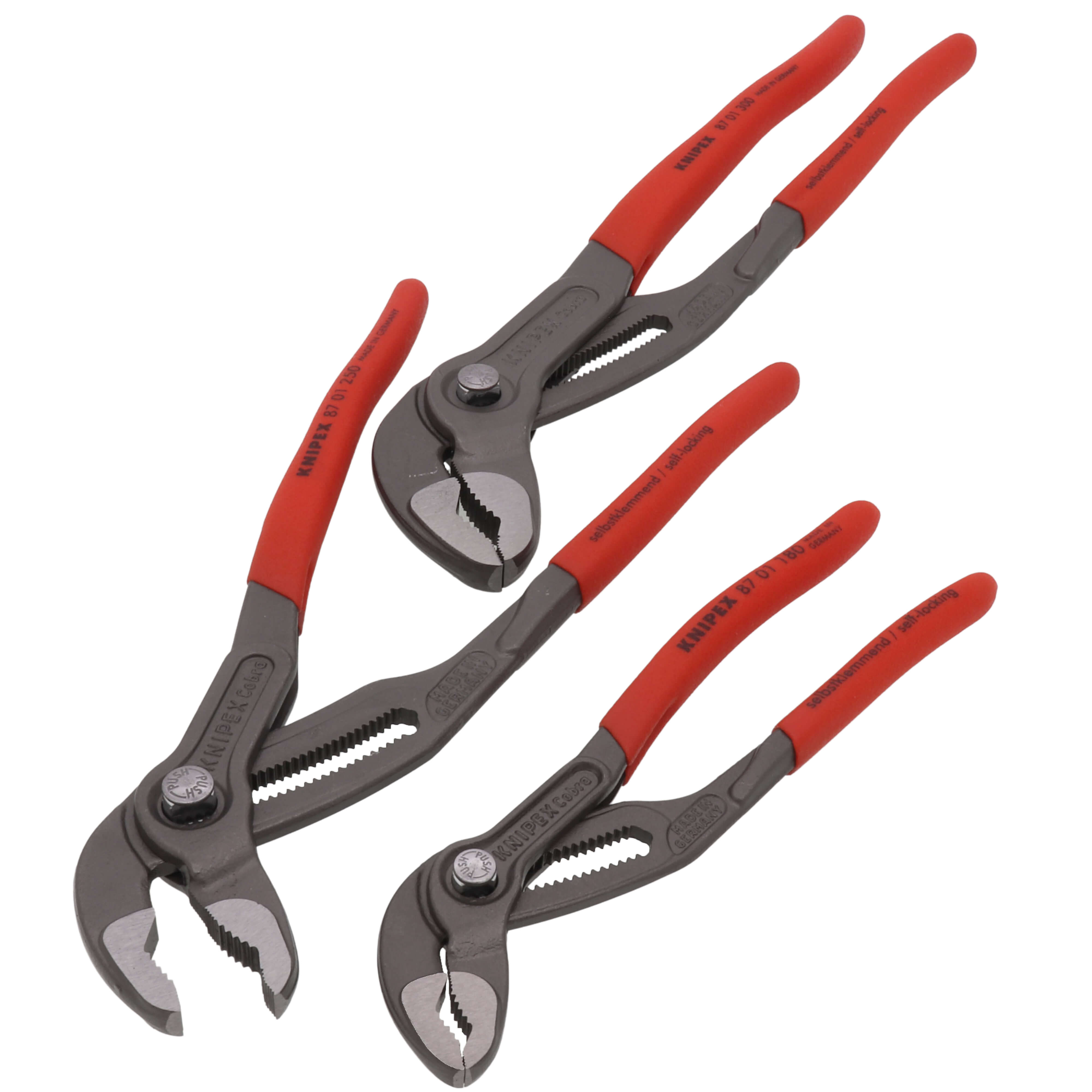 KNIPEX Knipex 002006US1 3PC Cobra Plr Set Power (7-1/4, 10, 12) Replacement MPN