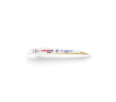 LENNOX LENOX 21060 Gold Power Arc 6 in. 6 TPI Bi-Metal Reciprocating Saw Blade Pack of 5