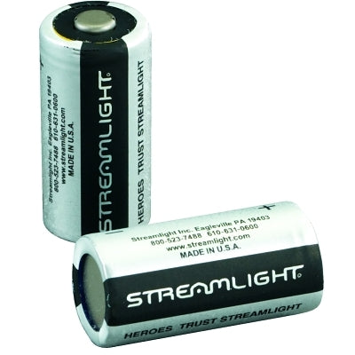 STREAMLIGHT Streamlight 85175 CR123A Lithium Batteries 3 V 2 PK