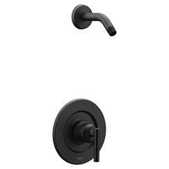 MOEN Moen T2902NHBL Gibson Single Handle Pressure Balance Shower Trim Without Showerhead Matte Black