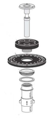 SLOAN Sloan 3301045 A140A Repair Kit 1.28 Closet (Regal)