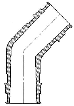 UPONOR Uponor Q4762525 ProPEX 2-1/2 in. Plastic PEX Expansion 45 Degree Elbow
