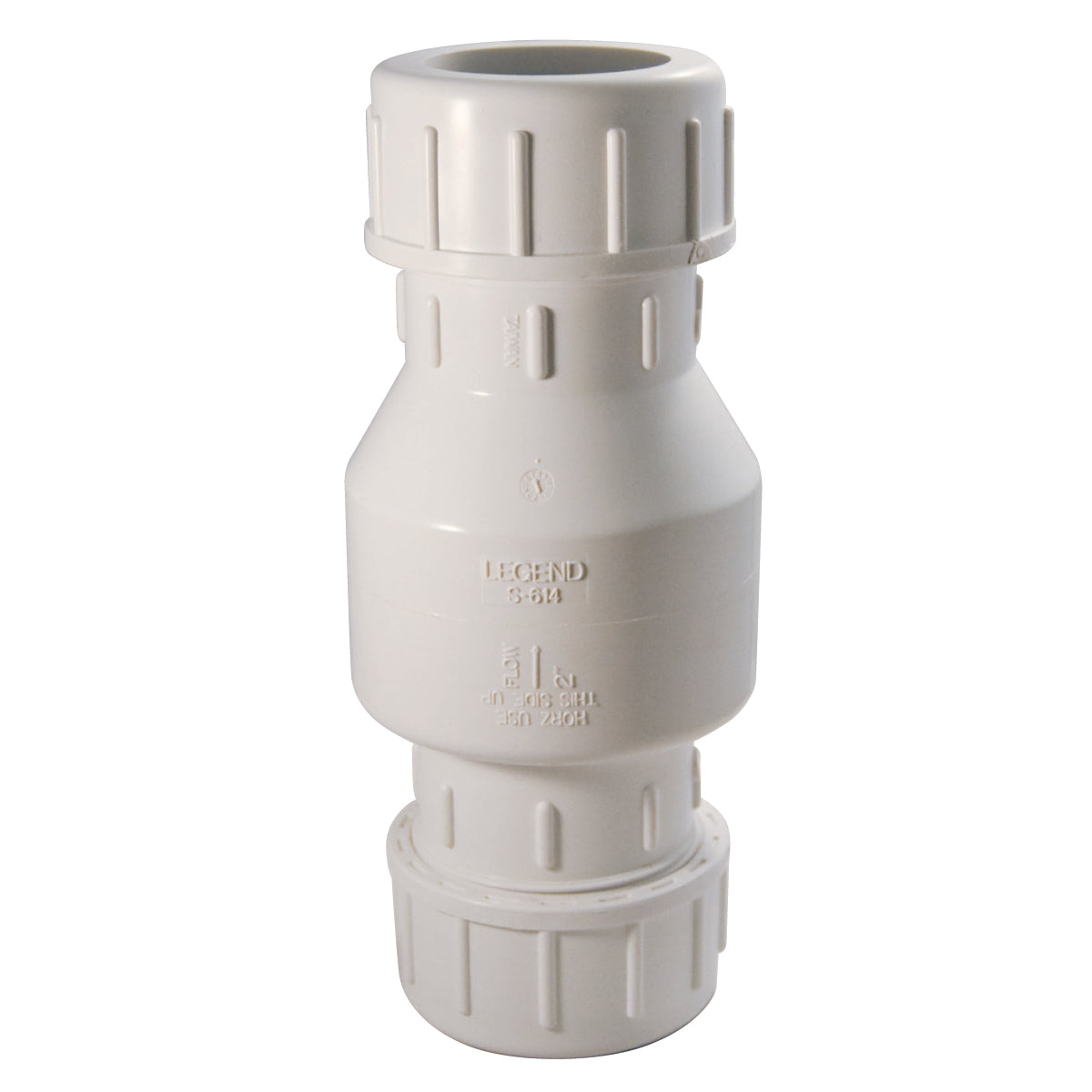 LIBERTY PUMPS Liberty Pumps CV200C 2 Compression x Compression 125 PSI Heavy Duty PVC Check Valve
