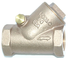 APOLLO VALVES Conbraco 61Y-215-01 1 NPT x NPT 150 PSI SWP Swing Y-Pattern Check Valve