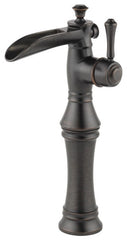 DELTA FAUCET Delta Faucet 798LF-RB Cassidy Single Handle Vessel Bathroom Sink Faucet in Venetian Bronze