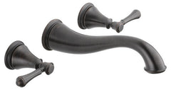 DELTA FAUCET Delta Faucet T3597LF-RBWL Cassidy Two Handle Wall Mount Bathroom Faucet Trim