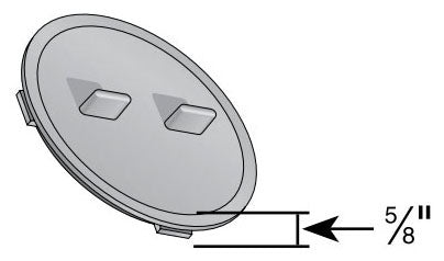 NDS NDS 1206 6 Square Catch Basin Universal Adapter Plug