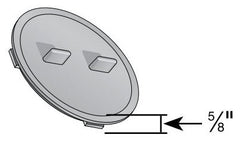 NDS 1206 6 Square Catch Basin Universal Adapter Plug