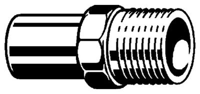 VIEGA Viega 79415 1-1/2 x 1-1/2 FTG x MPT Adapter Lead-Free 300 PSI