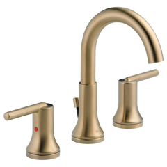 DELTA FAUCET Delta Faucet 3559-CZMPU-DST Trinsic 2-Handle Widespread Bathroom Sink Faucet in Champagne Bronze