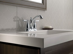 DELTA FAUCET Delta Faucet 2593-MPU-DST Linden Two Handle Centerset Bathroom Sink Faucet
