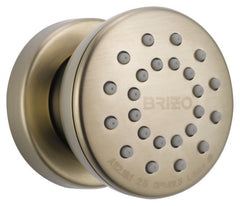 DELTA FAUCET Delta Faucet Company 84110-BN 2-7/16 Diameter, 1.75 GPM, Brushed Nickel, Solid Brass, Adjustable, Round, Surface Mount, Showerhead