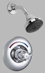 DELTA FAUCET Delta Faucet T13H133 Universal Shower Trim 1.5 GPM Polished Chrome