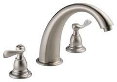 DELTA FAUCET Delta Faucet BT2796-SS Windemere Two Handle Roman Tub Faucet in Brilliance Stainless Trim Only