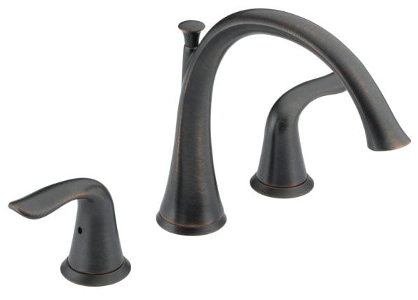 DELTA FAUCET Delta Faucet T2738-RB Lahara Roman Tub Faucet Trim in Venetian Bronze