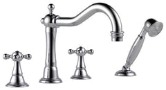 DELTA FAUCET Delta Faucet Company T67438-PC Brizo Tresa Roman Tub Trim with Hand Shower