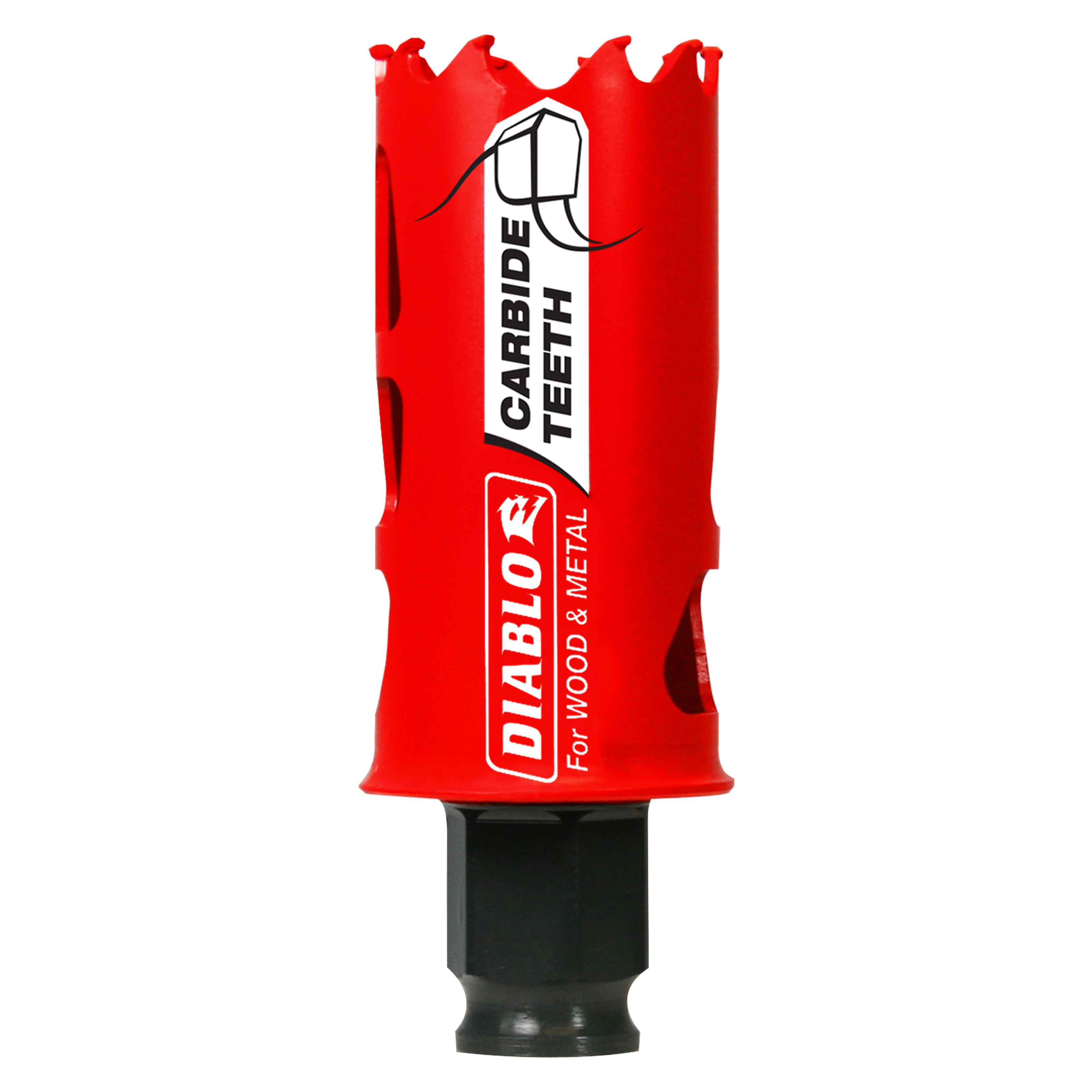 DIABLO Diablo DHS1250CT Carbide-Tipped Wood & Metal Holesaw, 1-1/4 Inch Diameter, 2-3/8 Inch Length