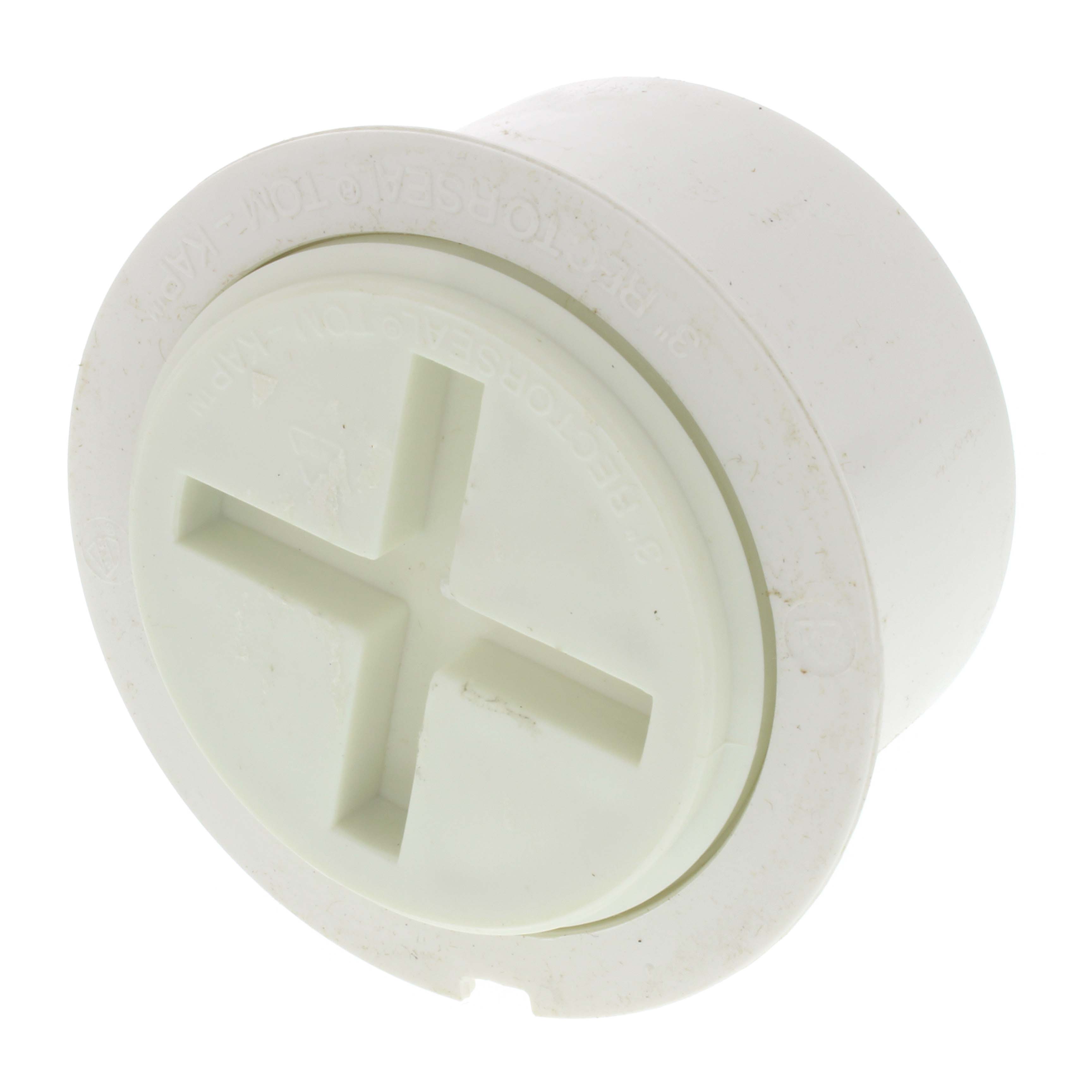 RECTORSEAL Rectorseal 97483 3 PVC Tom-Kap Adapter & Plug