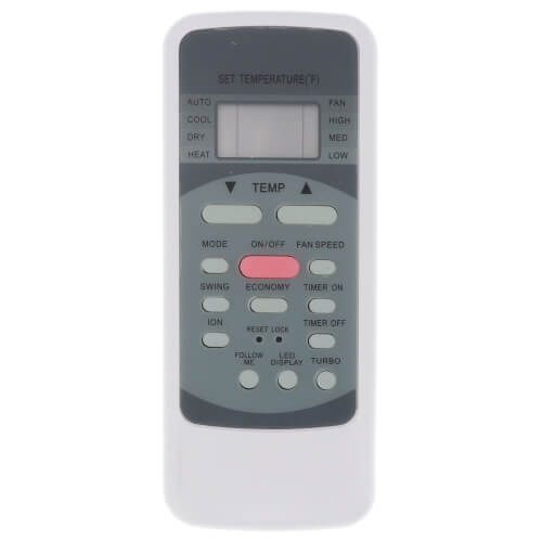 CARRIER 17317000000495 MINI SPLIT REMOTE CONTROLS