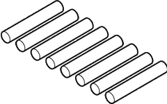 SCHNEIDER ELECTRIC Schneider Electric AT-104 Dial Stop Pins Power 100 Per Pack